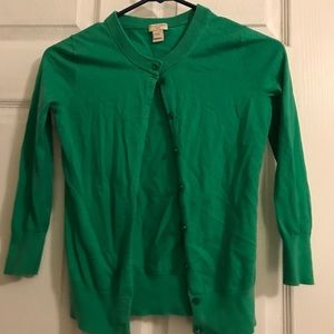 J crew cardigan